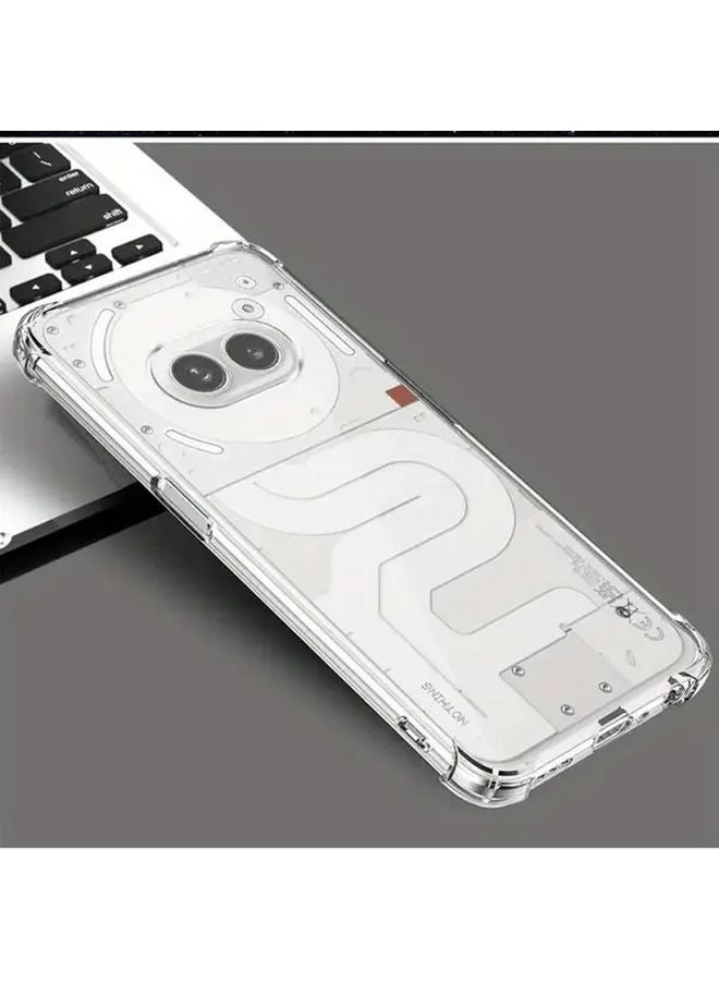 Nothing Phone 2A Plus Case Transparent Clear Shockproof Soft TPU Cover - Image 2